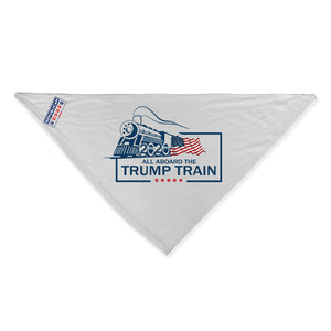 All Aboard The Trump Train Dog Bandana