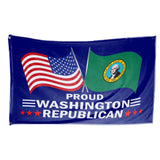 Proud Washington Republican  3 x 5 Flag - Limited Edition Flags