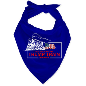 All Aboard The Trump Train Dog Bandana