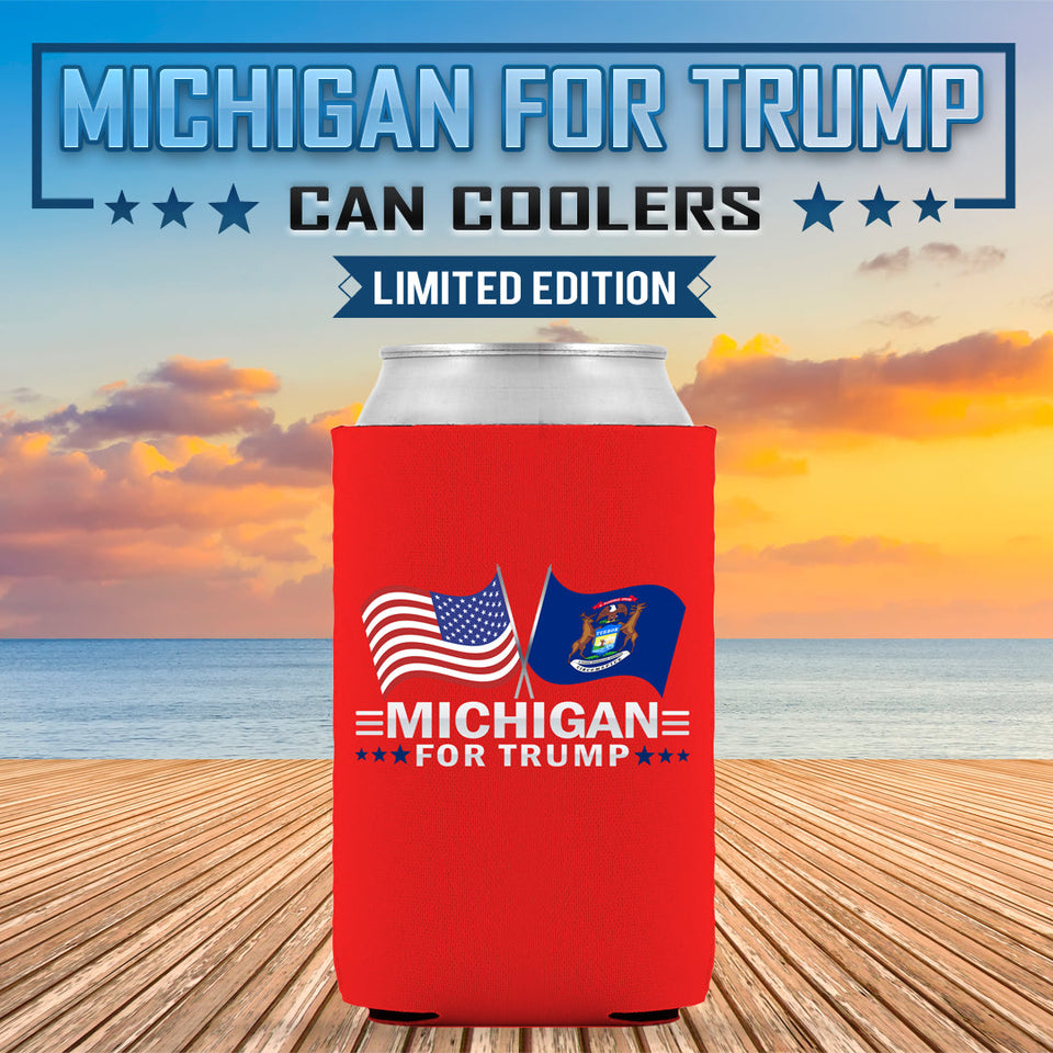 Michigan For Trump Limited Edition Can Cooler