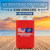 Nebraska For Trump Limited Edition Can Cooler