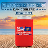 New Hampshire For Trump Limited Edition Can Cooler