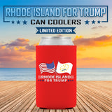Rhode Island For Trump Limited Edition Can Cooler