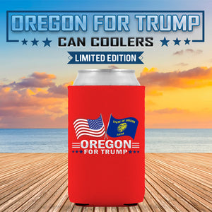 Oregon For Trump Limited Edition Can Cooler